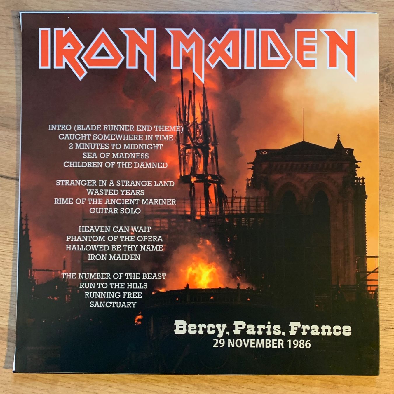 Schallplatten: IRON MAIDEN - STRANGER IN PARIS...BOOT EU 2023...M/M – Gebraucht aus Gals von Diskopatshop 1