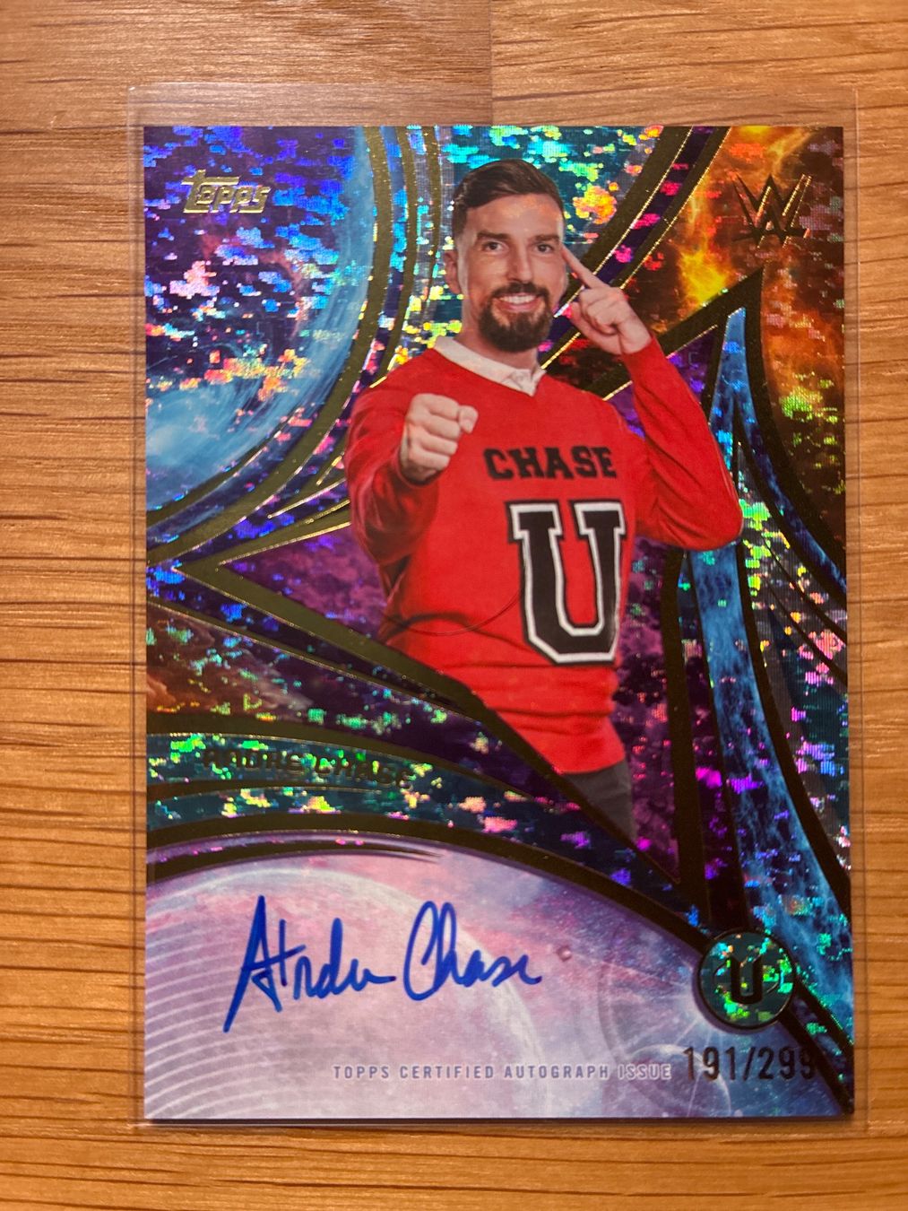 Topps Carte collezionabili: Topps Universe WWE Andre Chase Autogramm /299 – Usato da Wangenried venduto da Garagara