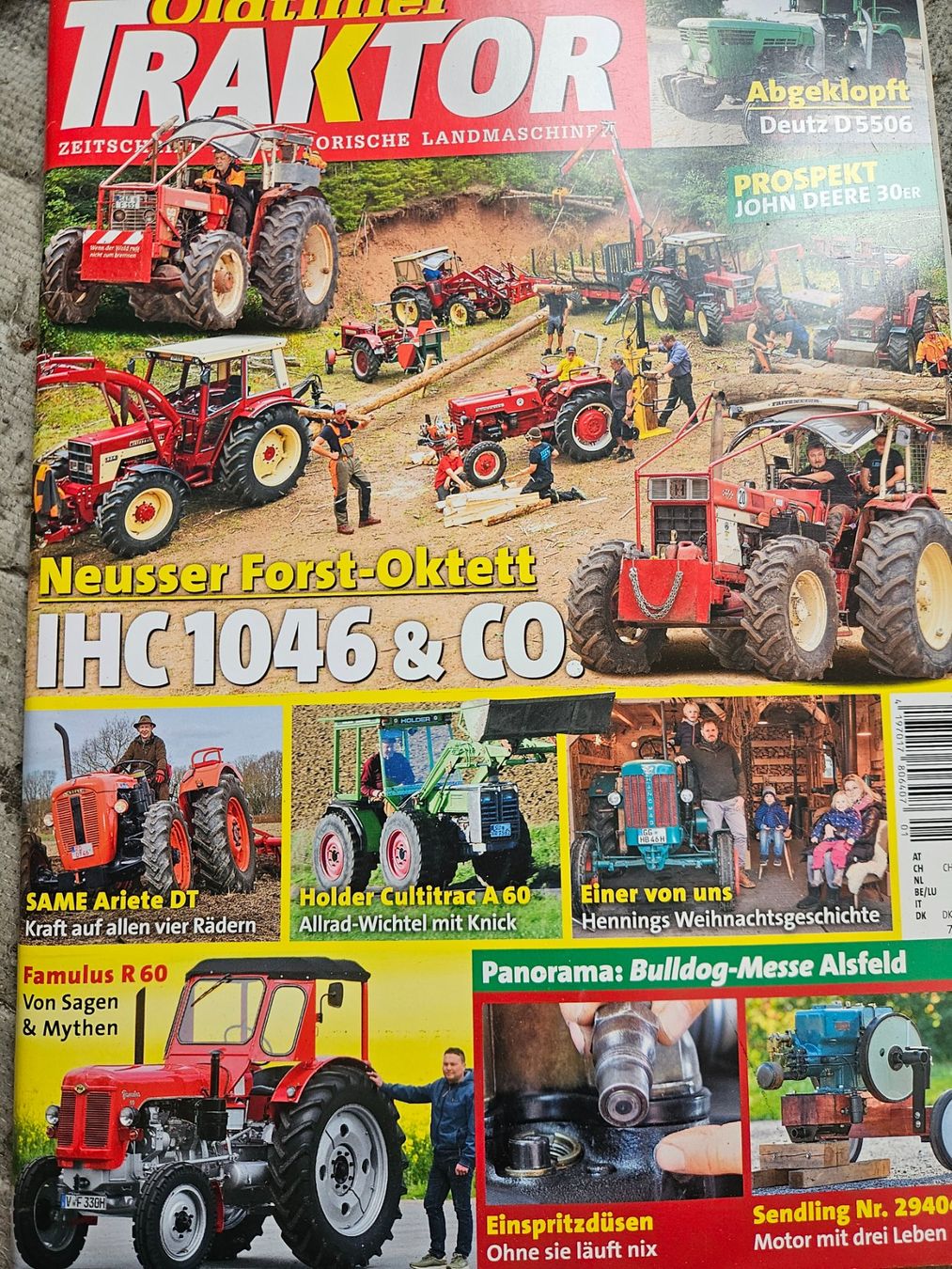 IHC Trattori: Oldtimer Traktor 1/24 IHC Case McCormick Same Fahr MD5 xb – Usato da Flawil venduto da sr1_f6st
