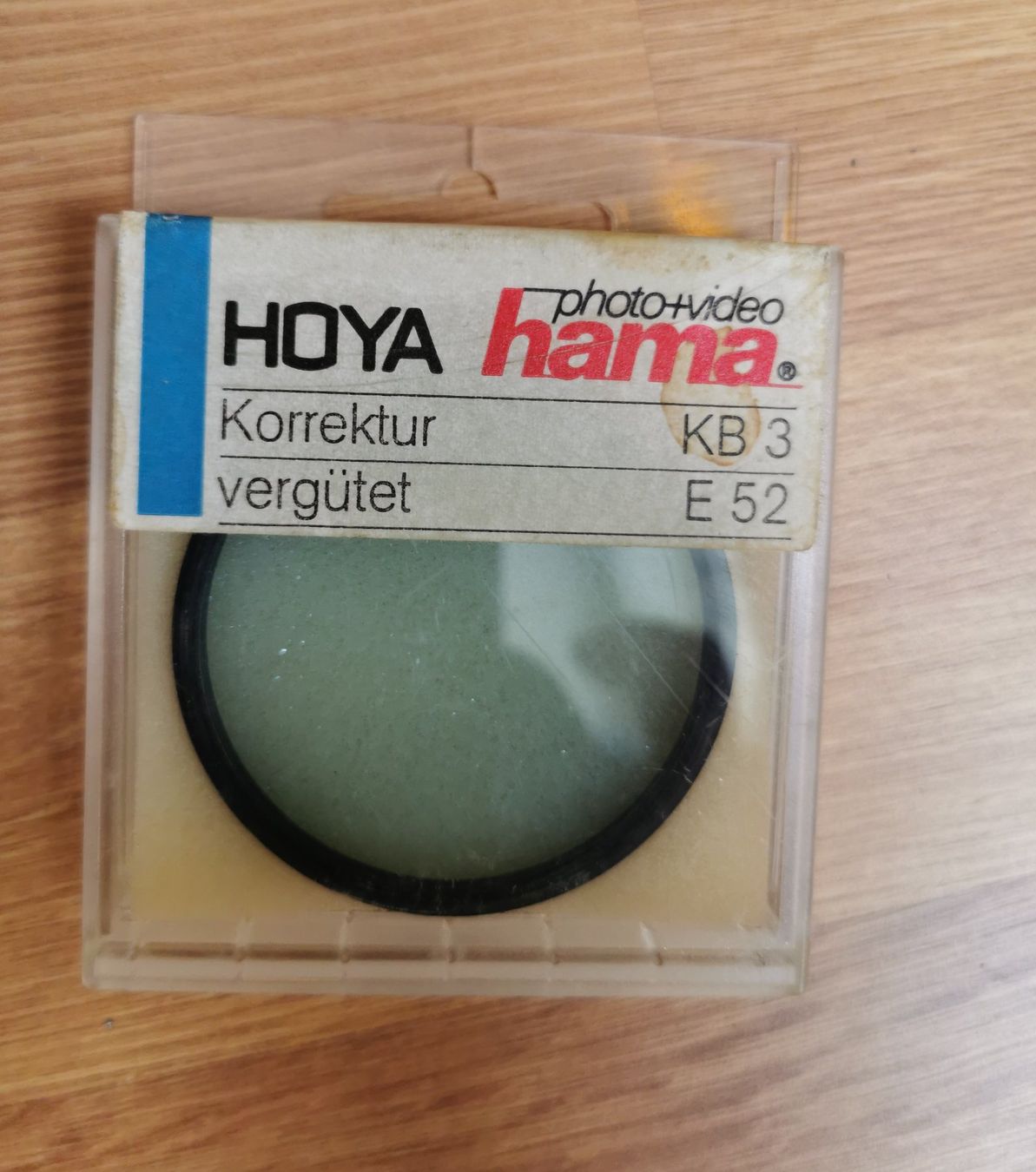 Hama Filtri: 3 HOYA HAMA Filter Durchmeser 52 mm – Usato da Birsfelden venduto da dsc_f8gx 3