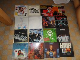 22 Schallplatten Pop Rock Oldies aus anf. 80er