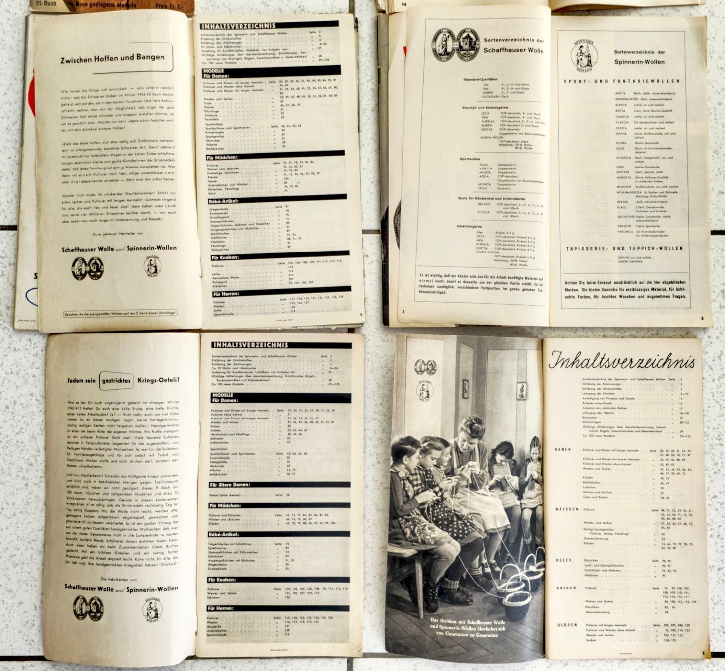 Zeitschriften & Magazine: Strickhefte antik – Gebraucht aus Walenstadt von pedroju-1 3