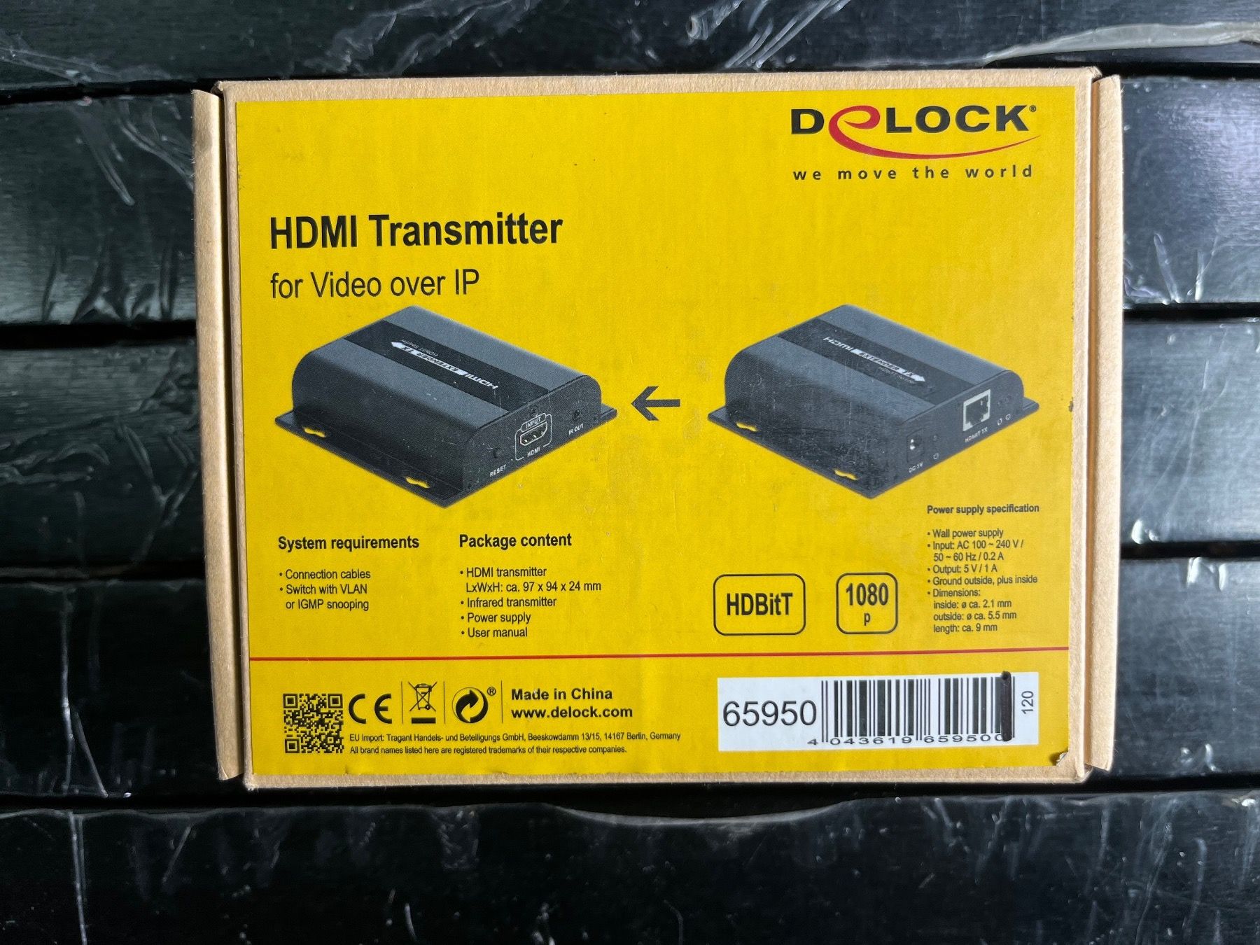 Adattatori: Delock HDMI Extender HDMI Transmitter 1080P – Nuovo e nell'imballaggio originale da Tafers venduto da JP911 3