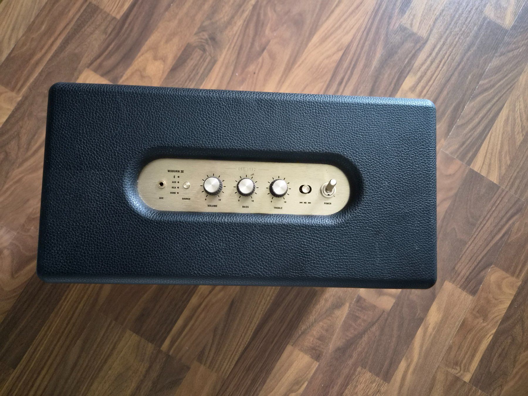Marshall Lautsprecher: Marshall Woburn Gen. III schwarz, Bluetooth – Gebraucht aus Villnachern von twofacefromportishead 1