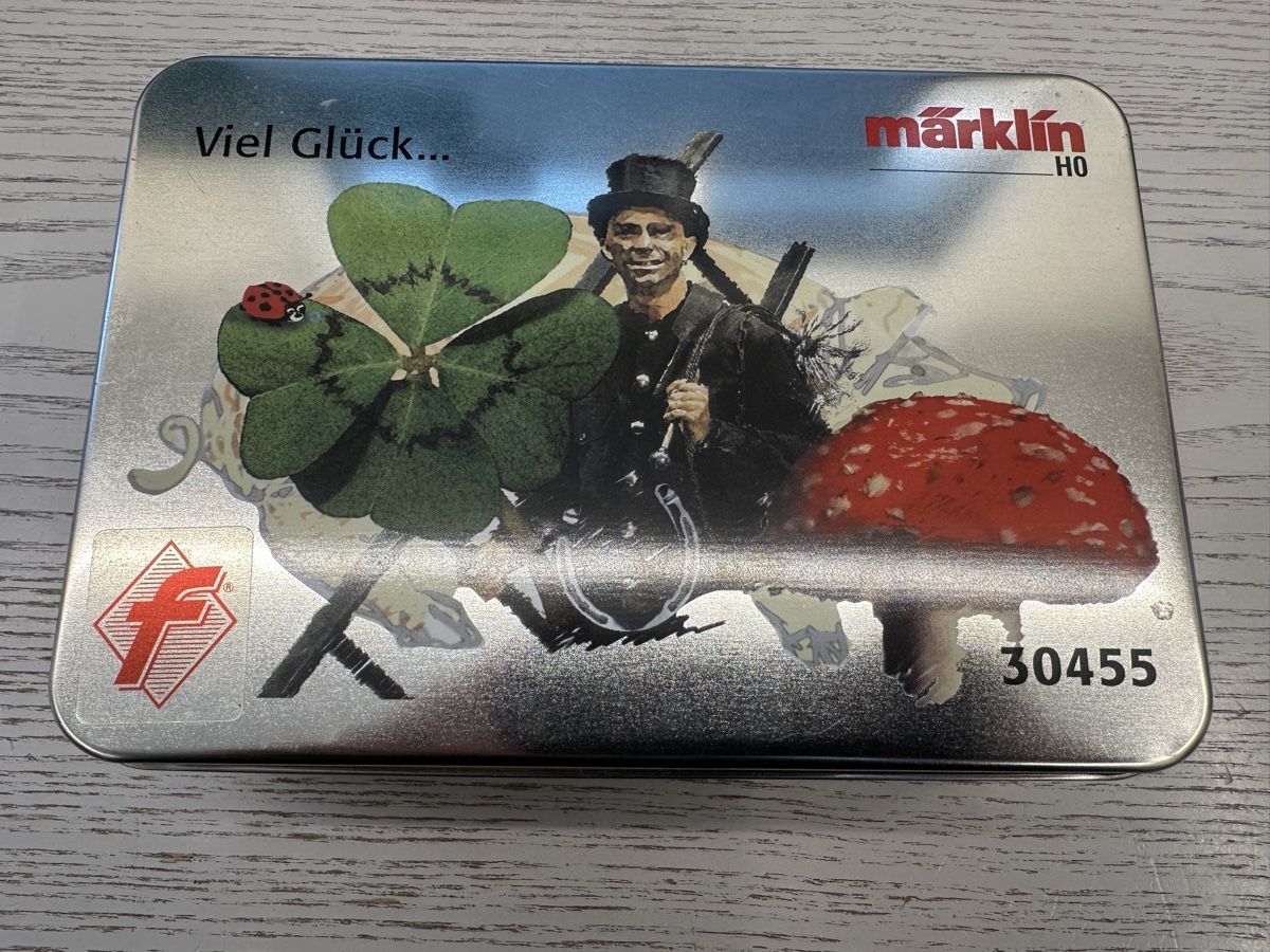 Märklin Modellini di ferrovie: Märklin 30455 Glücksbringer Lok Digital – Usato da Lupsingen venduto da New-Haven 7