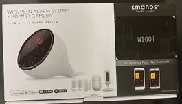 NEU: Smanos W100i Alarm System + HD WIFI Camera