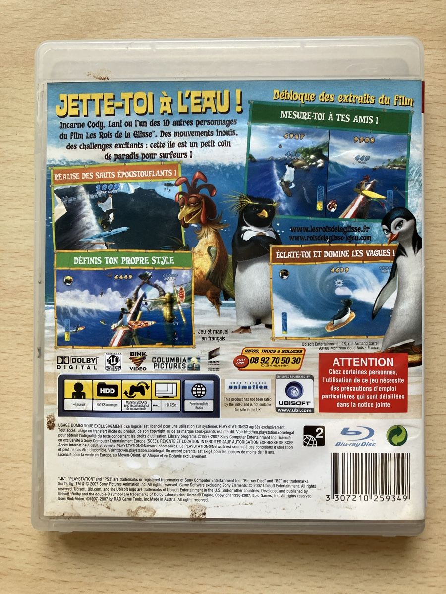 Sony Giochi: Les Rois de la Glisse (PS3) – Usato da Lausanne venduto da Pingouin14 1