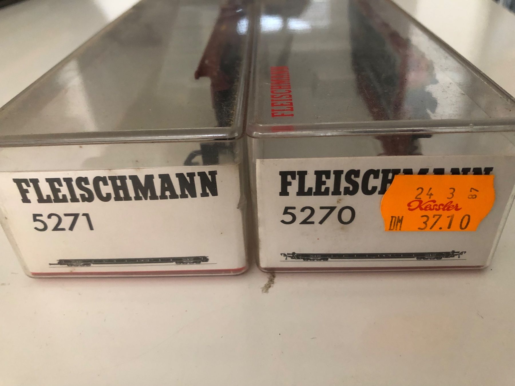 Fleischmann Modellini di ferrovie: Fleischmann 5270 und 5271 – Usato da Ostermundigen venduto da Garmin03 1
