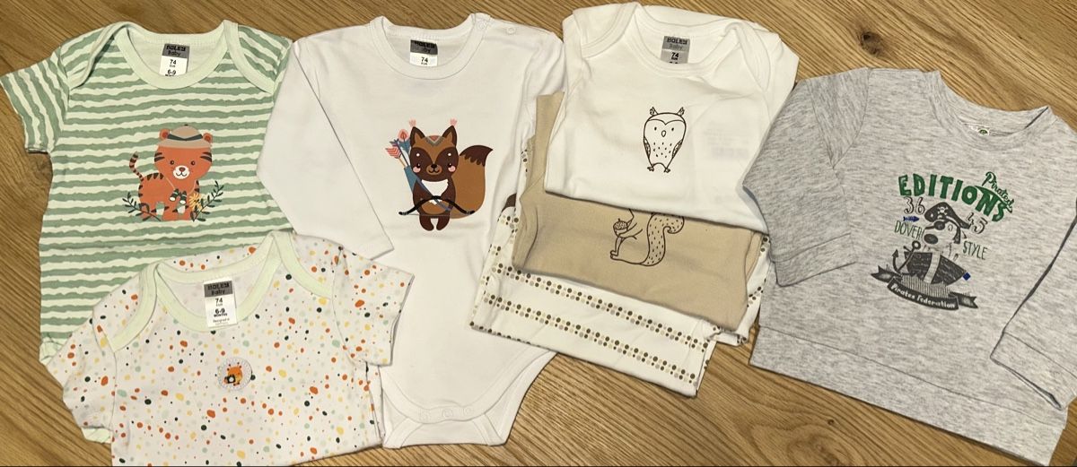 Lotti & Set di vestiti: Babykleider 74 – Nuovo (secondo la descrizione) da Spiez venduto da Brnas 2