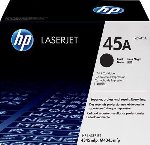 Cartucce per stampanti & toner: Original HP Q5945A Toner schwarz 45A – Nuovo e nell'imballaggio originale da Wetzikon ZH venduto da printis