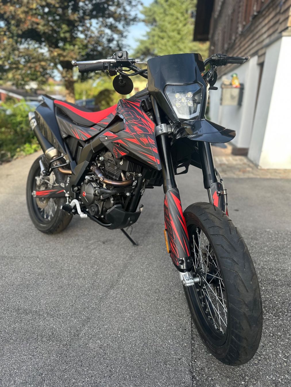 Aprilia Strada: Supermoto 125 ccm – Usato da Kriens venduto da draussen-zu-hause 2