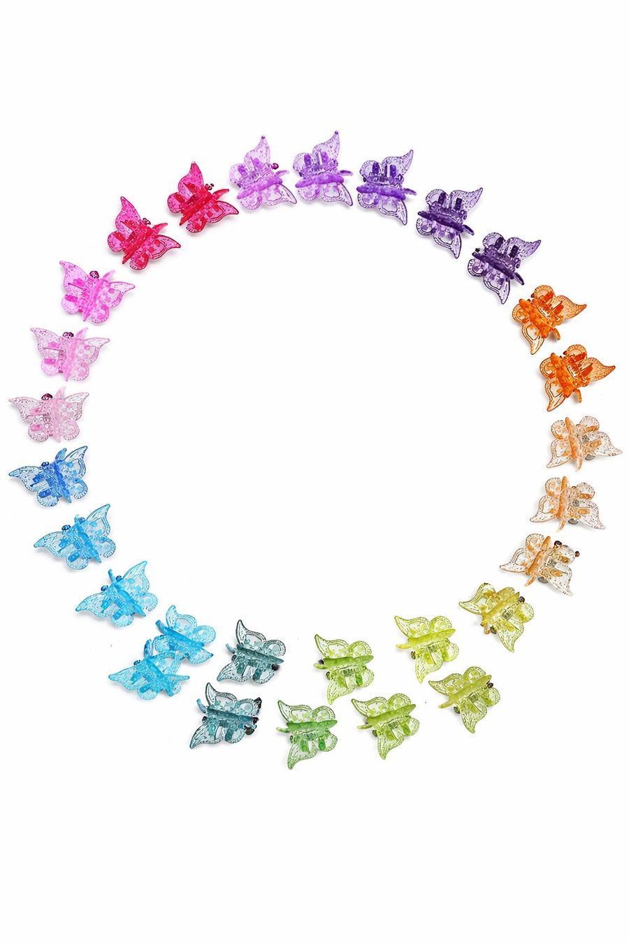 Accessori per capelli: 31x Mini Haarspangen Schmetterling – Nuovo e nell'imballaggio originale da Fully venduto da VaneaSelection 2