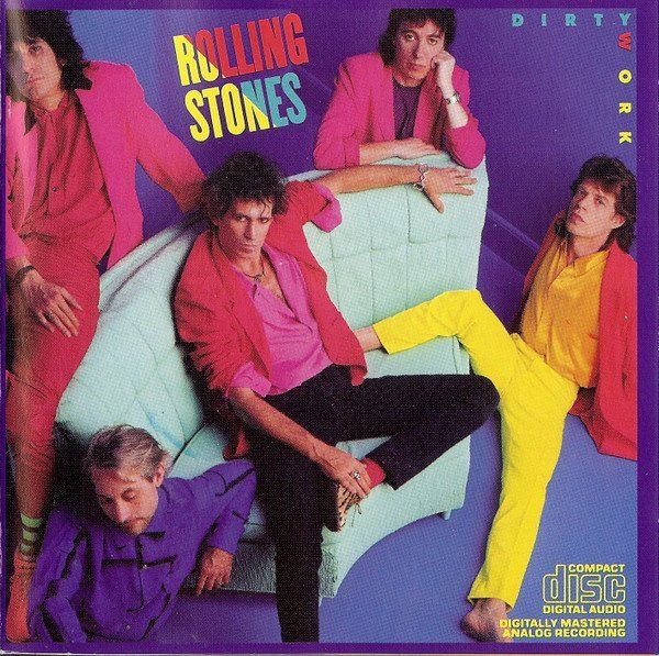 CD: CD Rolling Stones - Dirty work (1986) – Usato da Möriken AG venduto da mineralia