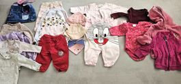 Babykleider Mädchen Set 62/68, Frühling, Sommer, Herbst