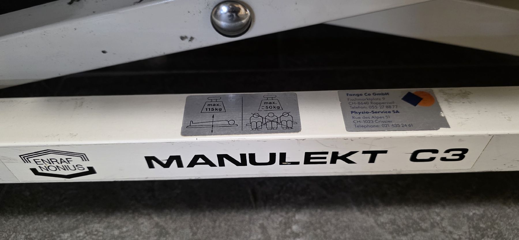 Liegen & Liegestühle: Therapie und Massageliege, Manulekt C3 – Gebraucht aus Madetswil von rolfmartin 1