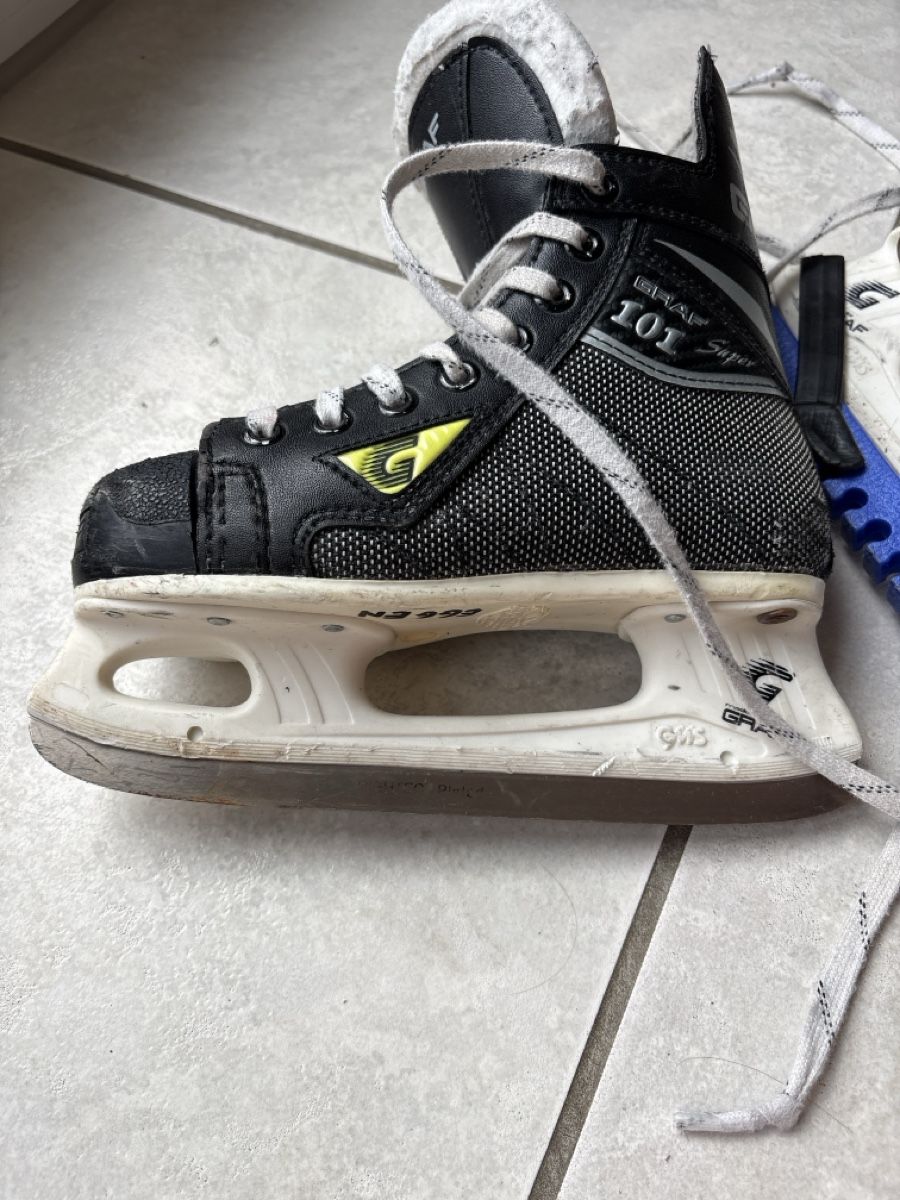 Graf Schlittschuhe: Eishockeyschlittschuhe von Graf  – Gebraucht aus Niederglatt ZH von CorinneW32 3