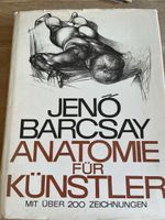 Anatomie für Künstler, gebundenes Buch, viele Zeichnungen
