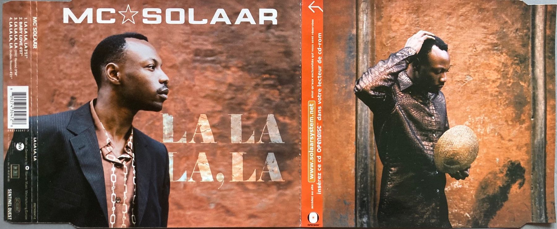 CD: MC SOLAAR - LA LA LA, LA – Usato da Poliez-Pittet venduto da Newtown-Records