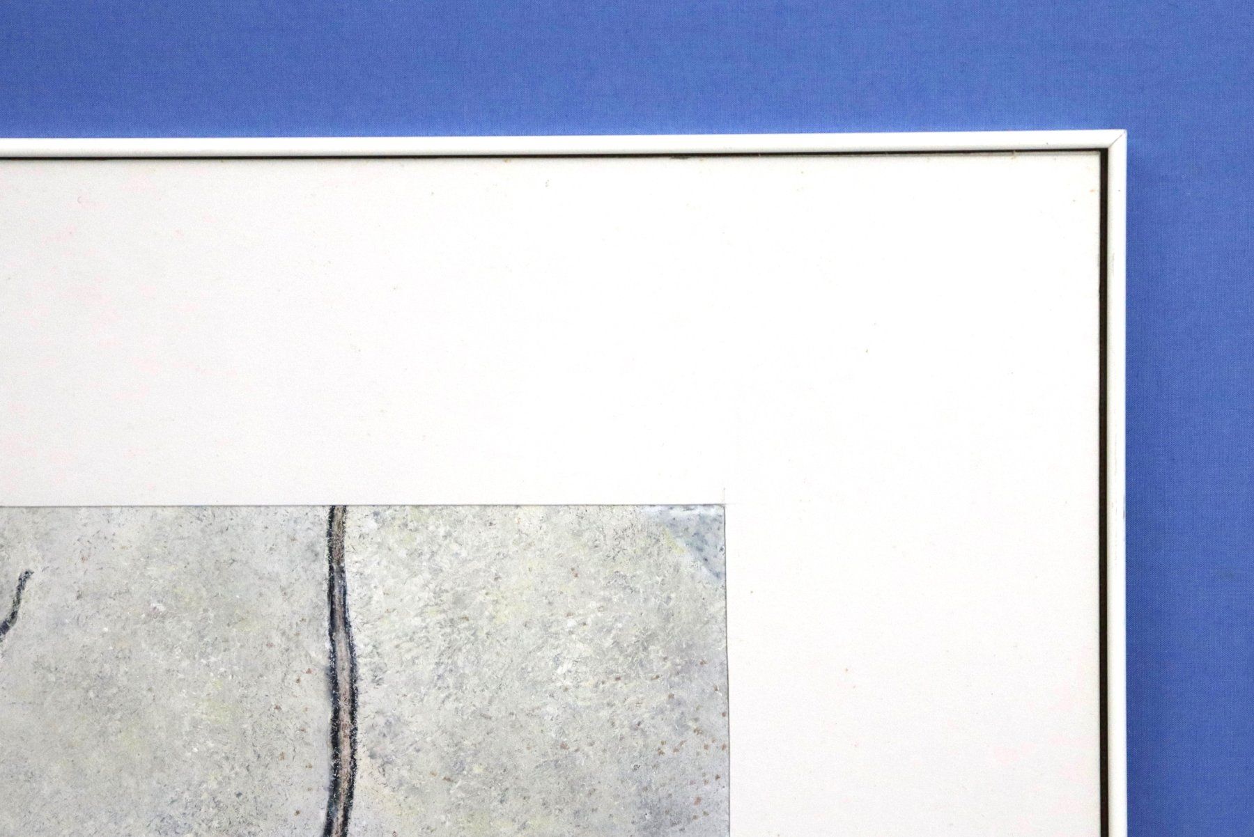 Gemälde: Monika Buchmann-Helbling, Mischtechnik, "Pariser Friedhof" – Gebraucht aus Zug von Kunst-Fundgrube 9