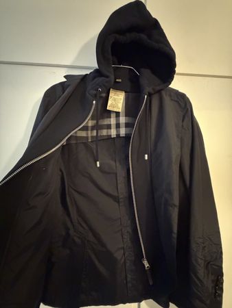 Giacca Burberry Uomo con Cappuccio Taglia 50R - Ottime Condi