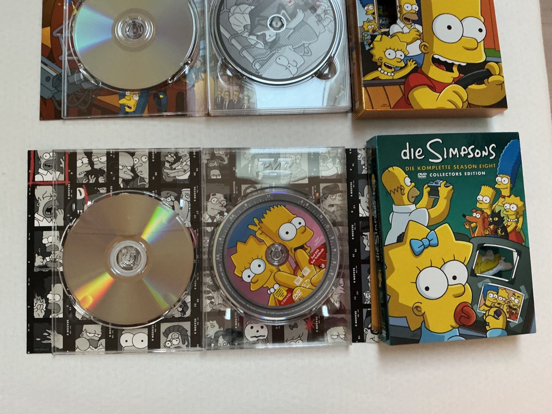 Tutti i DVDs: Div. DVD die Simpsons – Usato da Triesen venduto da boston7 3
