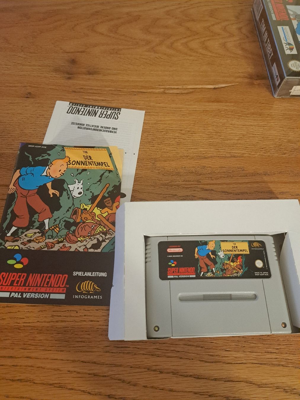 Nintendo Spiele: Tim Der Sonnentempel – Gebraucht aus Zürich von Mr.Heli 4