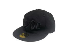 Gesticktes AC/DC Snapback Cap, Schwarz, One Size - Offiziell
