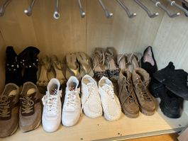 Lot de 14 paires de chaussures – tailles 37 / 37,5 et 38