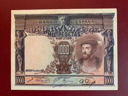 ESPAGNE - 1000 Pesetas 1o Julio 1925 - Vorzüglich/ Superbe