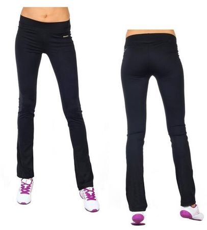 Reebok Damen Fitnesshose Hose Leggings schwarz/ Gr.XS