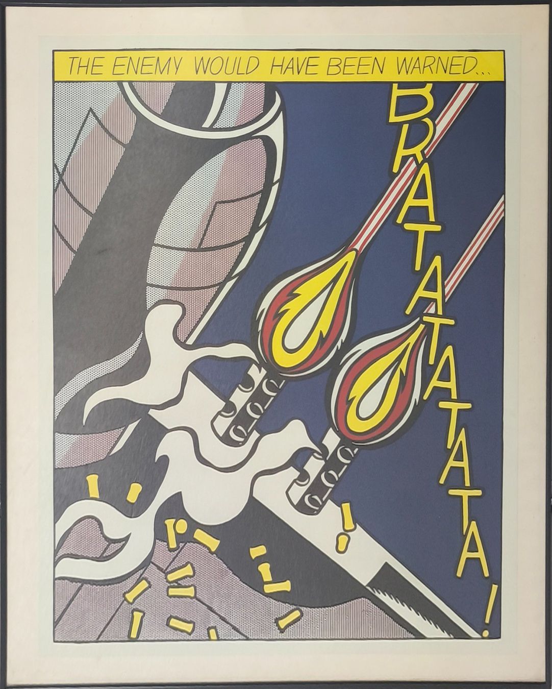 Foto & Immagini: ROY LICHTENSTEIN - AS I OPENED FIRE – Usato da Goldach venduto da Gaip 3