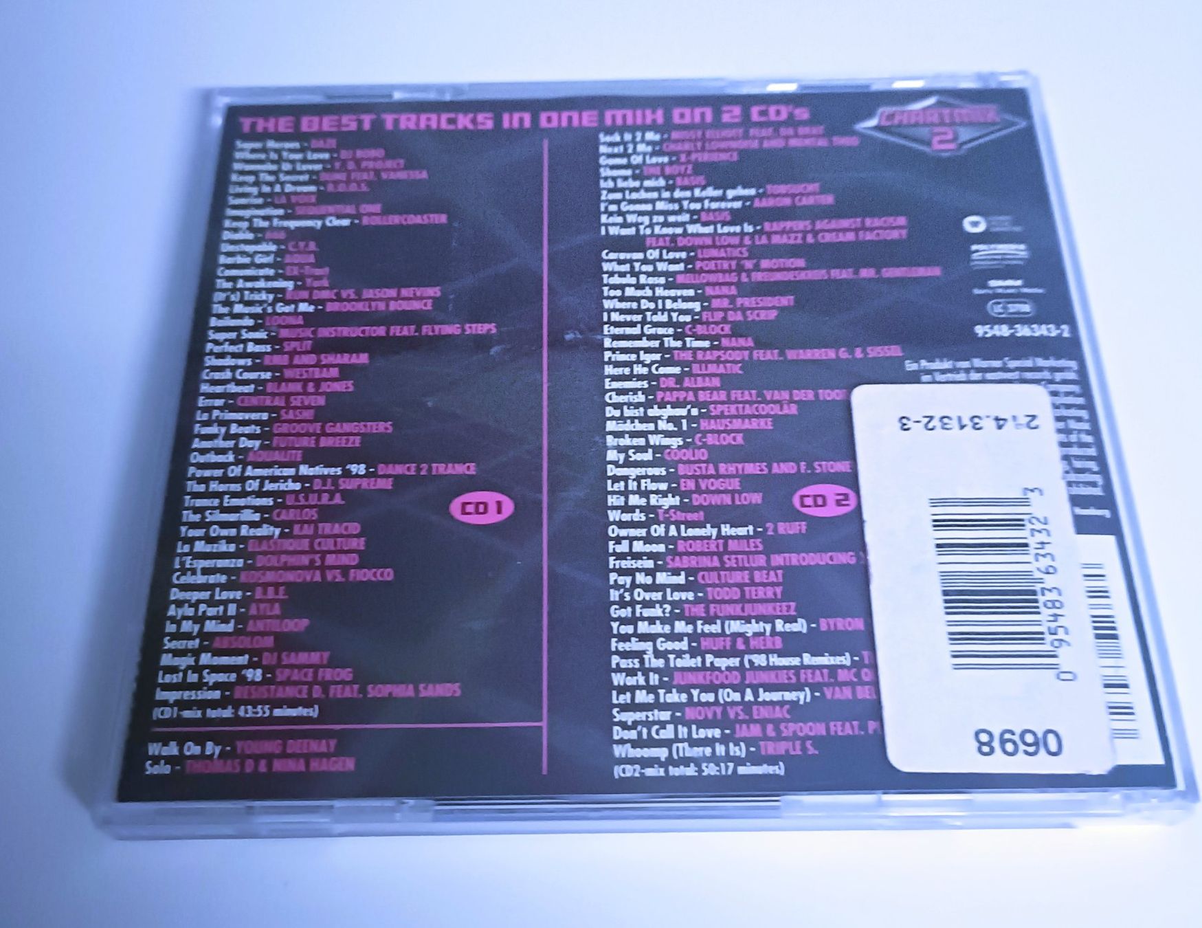 CD: Chartmix 2 - 86 Hits im Megamix | CD - R2 – Usato da Köniz venduto da Listeningthings 3