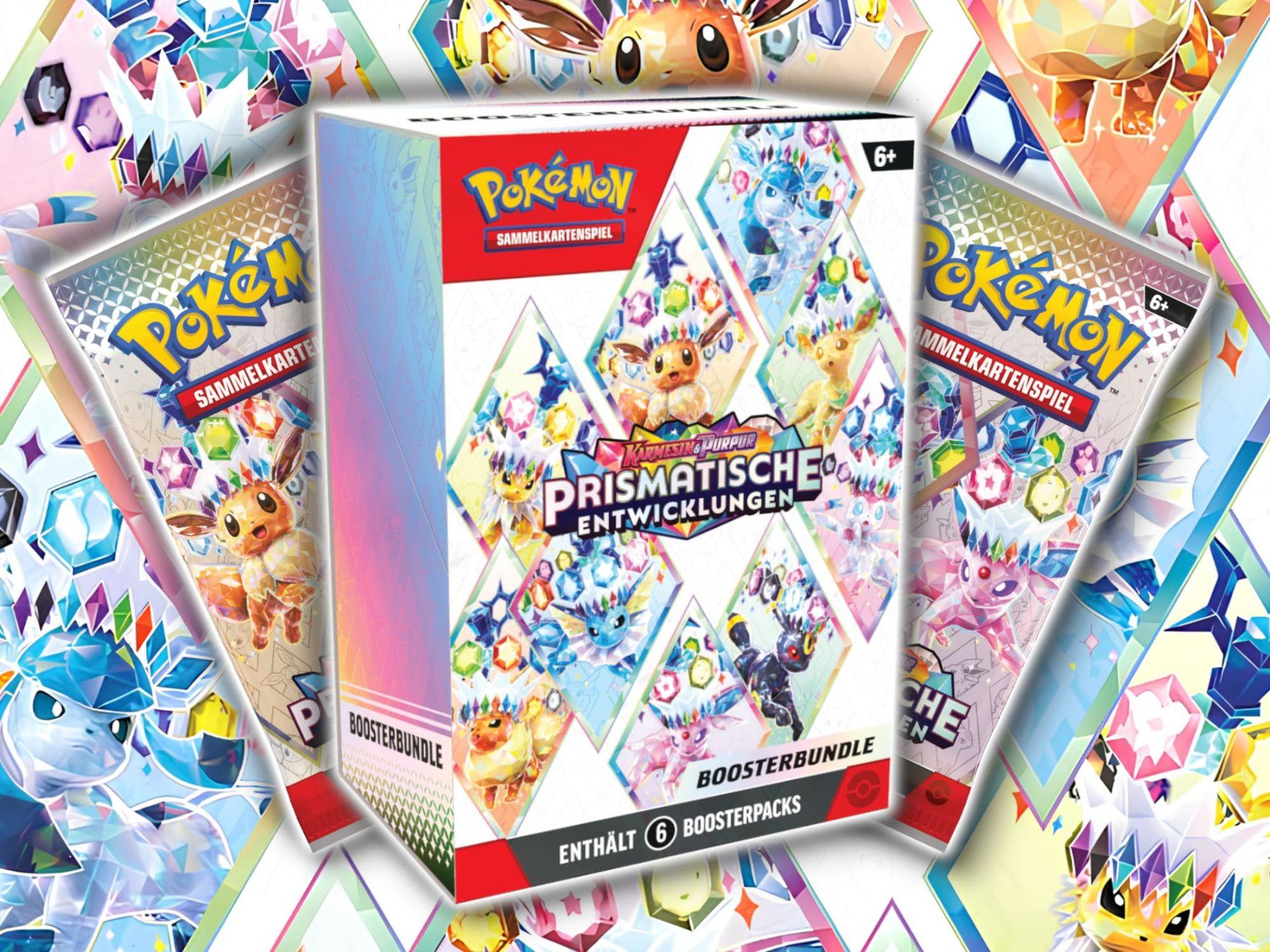 Pokémon Carte collezionabili: Prismatische Entwicklungen Booster Bundle – Nuovo e nell'imballaggio originale da Zürich venduto da cherizet