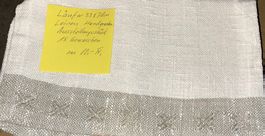 Tischläuf 78 cm. x 33 cm. Leinen Handgewoben von Ausstellung