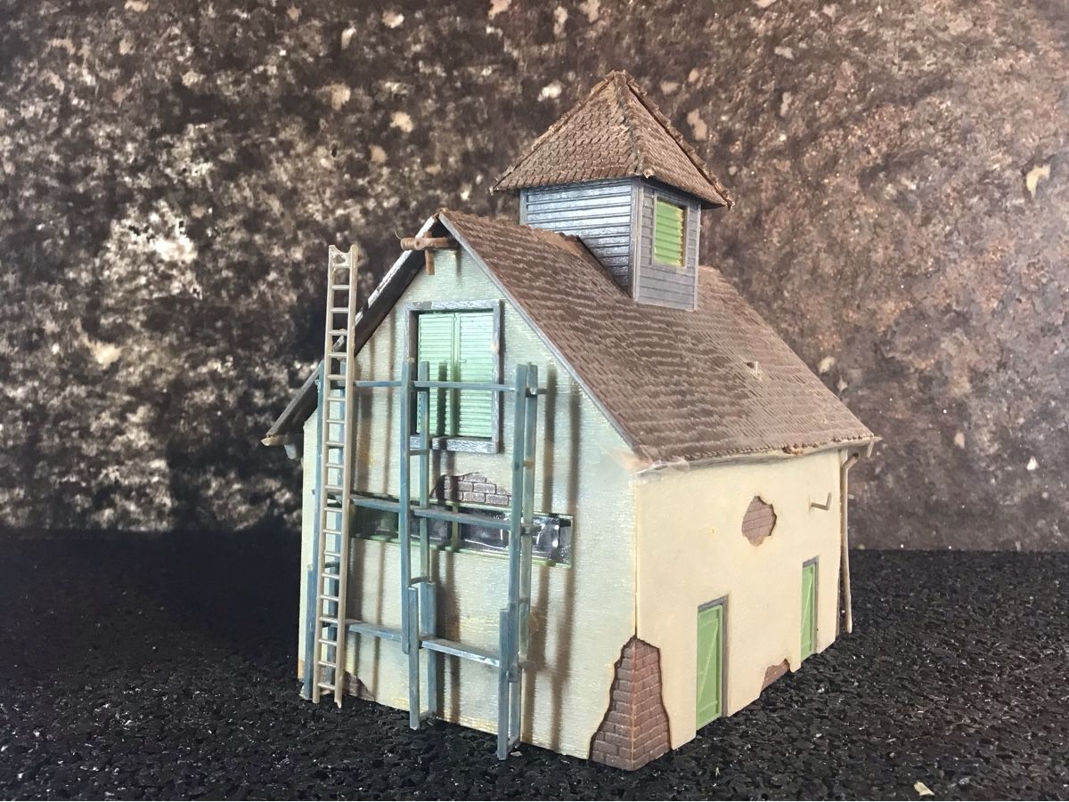 Kit di modellismo & Modellini statici: MODELL GEBÄUDEHAUS  – Usato da Männedorf venduto da Spezial-Modelle 1