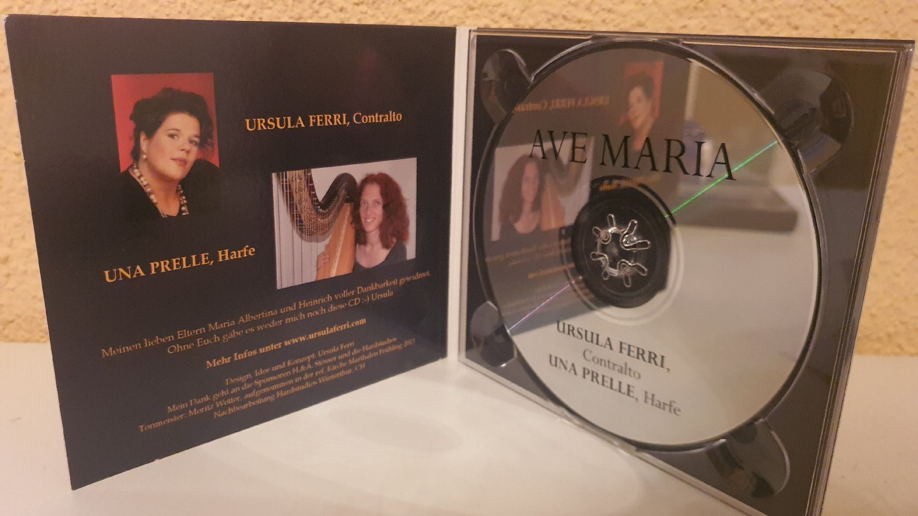 CD: "AVE MARIA" CD Schubert, Bach-Gounod – Nuovo e nell'imballaggio originale da Rieden SG venduto da Erda3 1