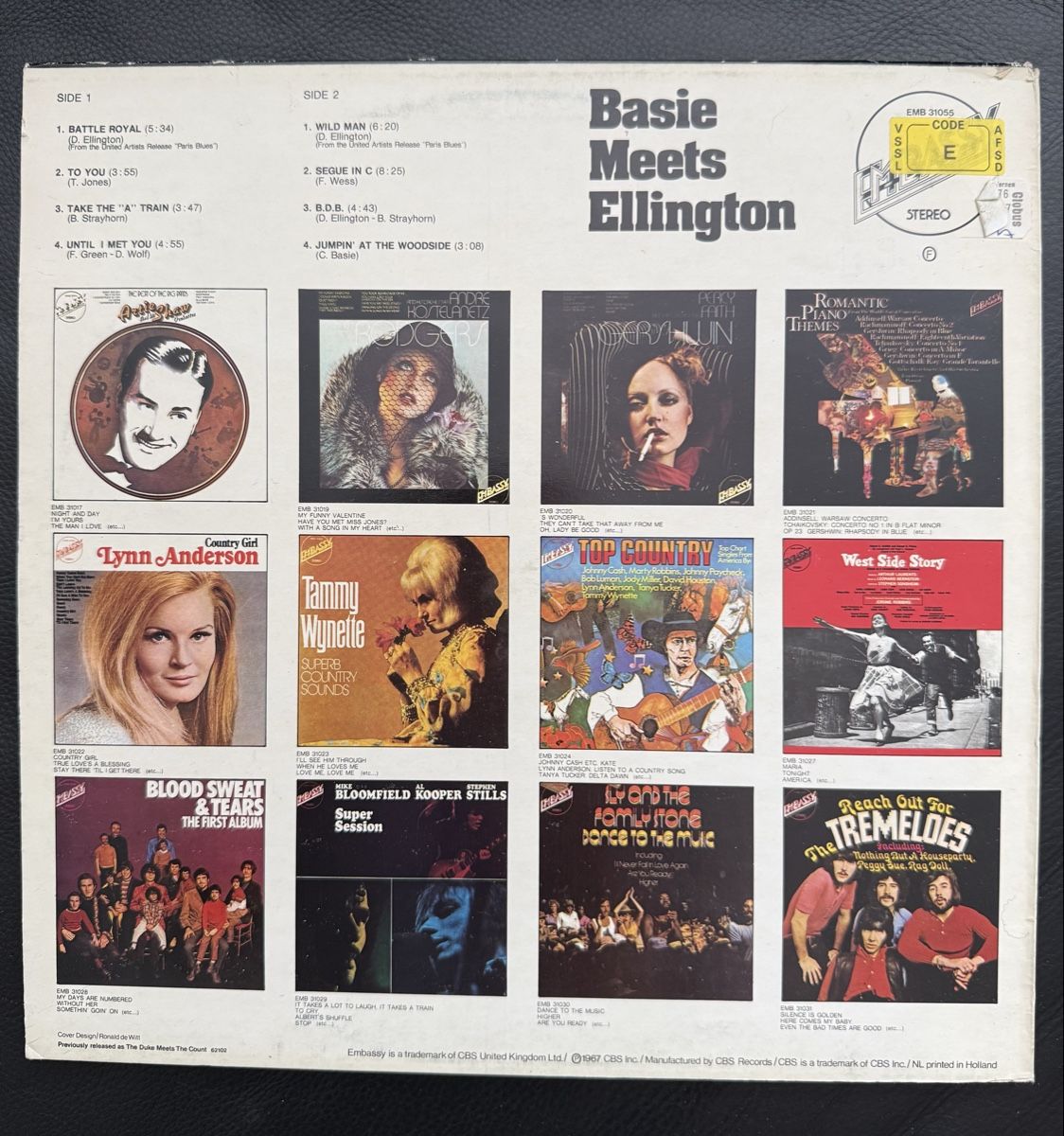 Dischi in vinile: Basie Meets Ellington Schallplatte LP – Usato da Goldach venduto da Donpancho 1
