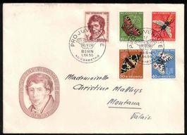 Pro Juventute 1955 FDC, Kat.60.-