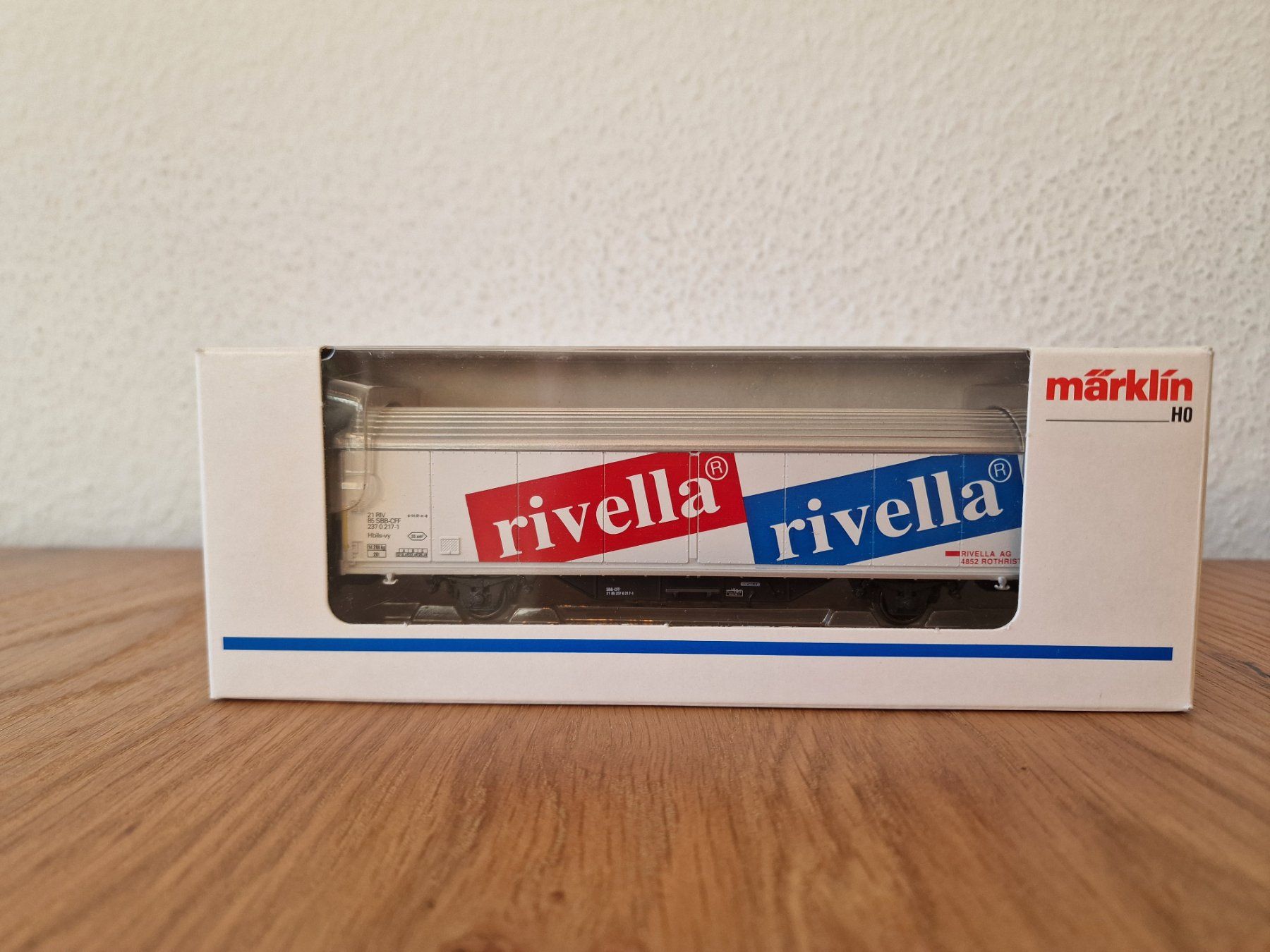 Märklin Modellini di ferrovie: SBB Rivella/Grapillon Güterwagen H0 – Usato da Matten b. Interlaken venduto da lor_hr9w 4