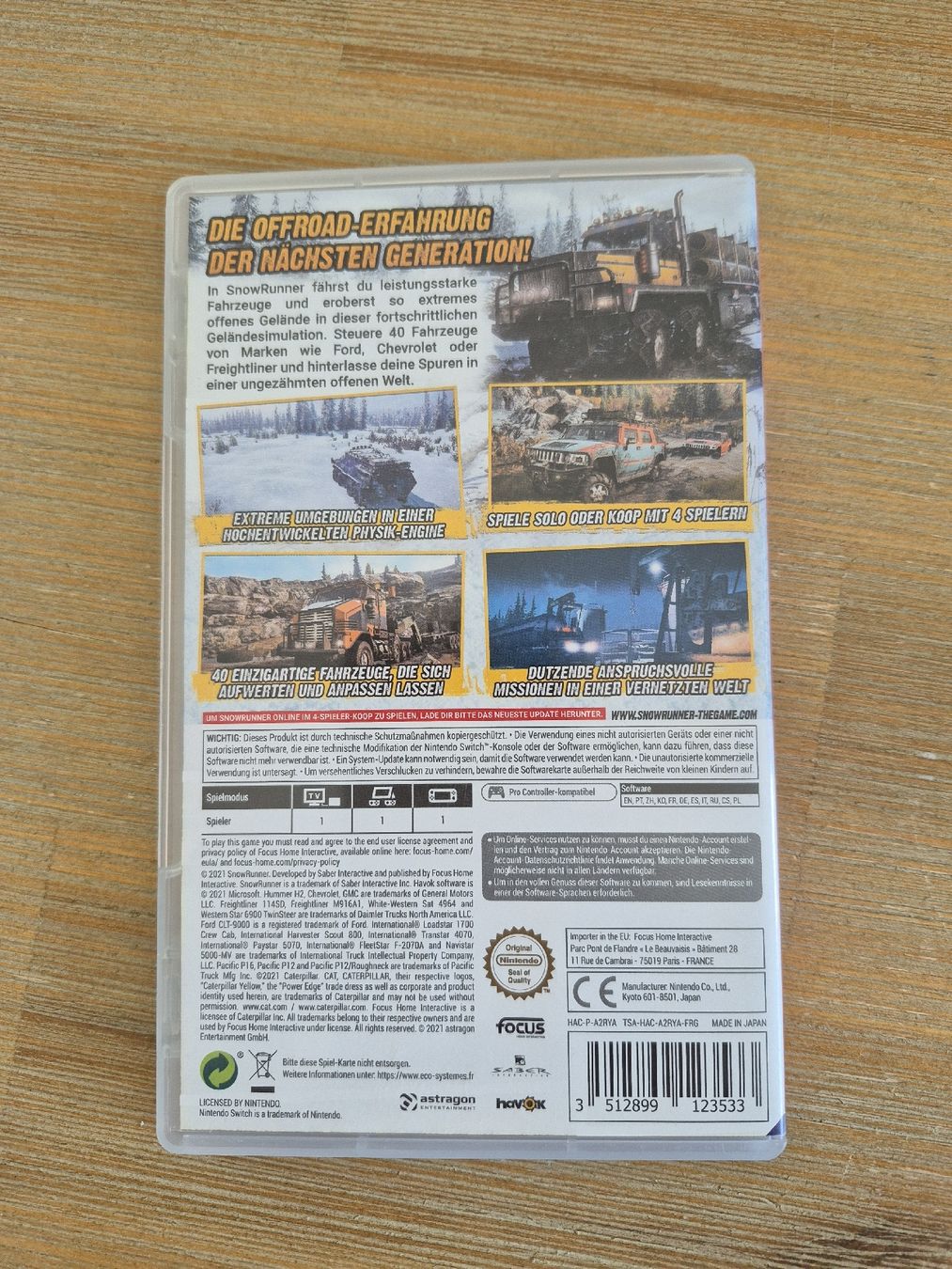 Jeux: Nintendo Switch Spiel Snowrunner – D'occasion à Gerlafingen par nila44 2