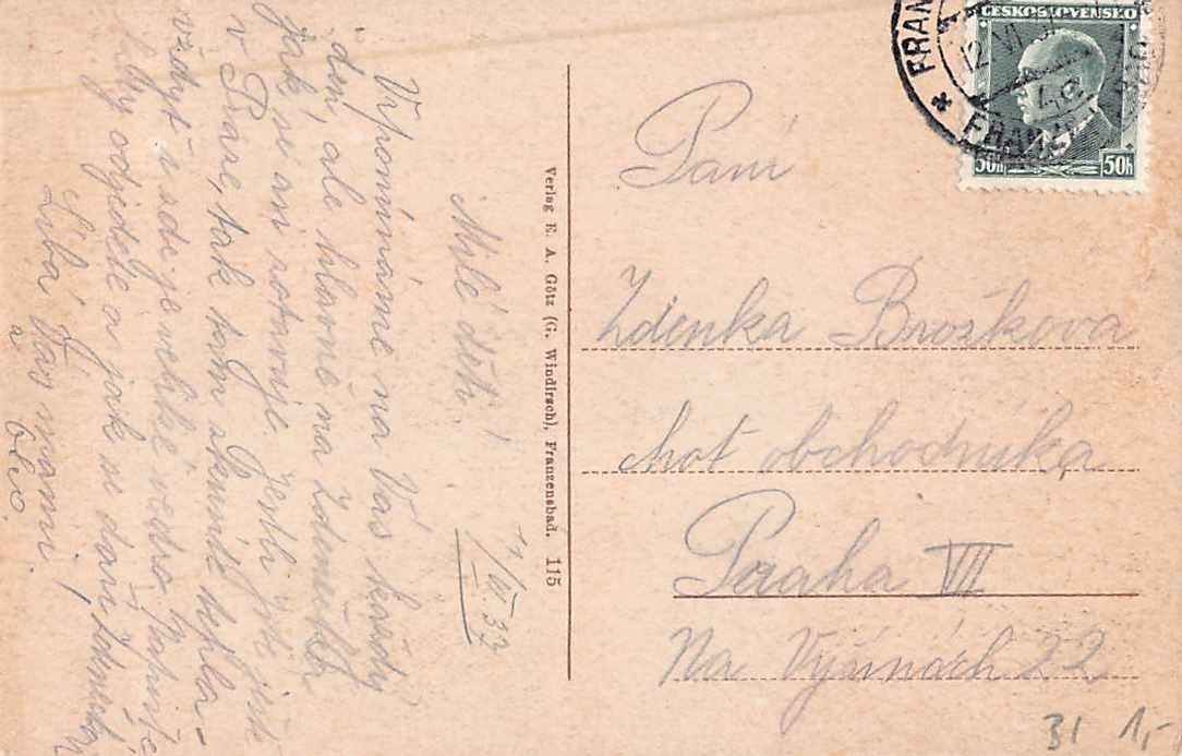 Cartoline postali: EXOTISCHE Ansichtskarte 4x TSCHECHOSLOWAKEI u.a. mit Hitler – Usato da Lufingen venduto da TopAnsichtskarten 1