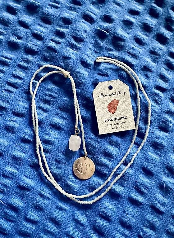 Ketten: Rosenquarz Halskette Schmuck – Gebraucht aus Schaffhausen von Cris125 2