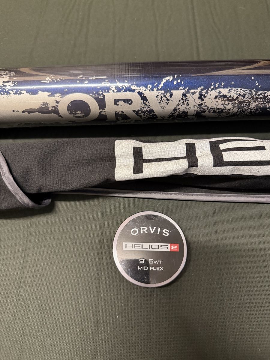 Orvis Angelruten: ORVIS HELIOS 2 Rute, 9‘ 6wt mid flex – Gebraucht aus Diessenhofen von skivma