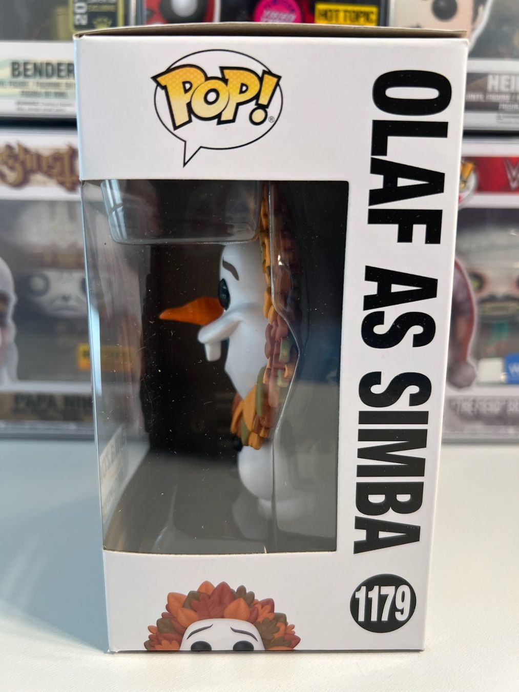 Funko Statuette: Funko POP! Disney Olaf Presents Olaf as Simba Limitée – Nuovo e nell'imballaggio originale da Le Mouret venduto da perfectbijou 3