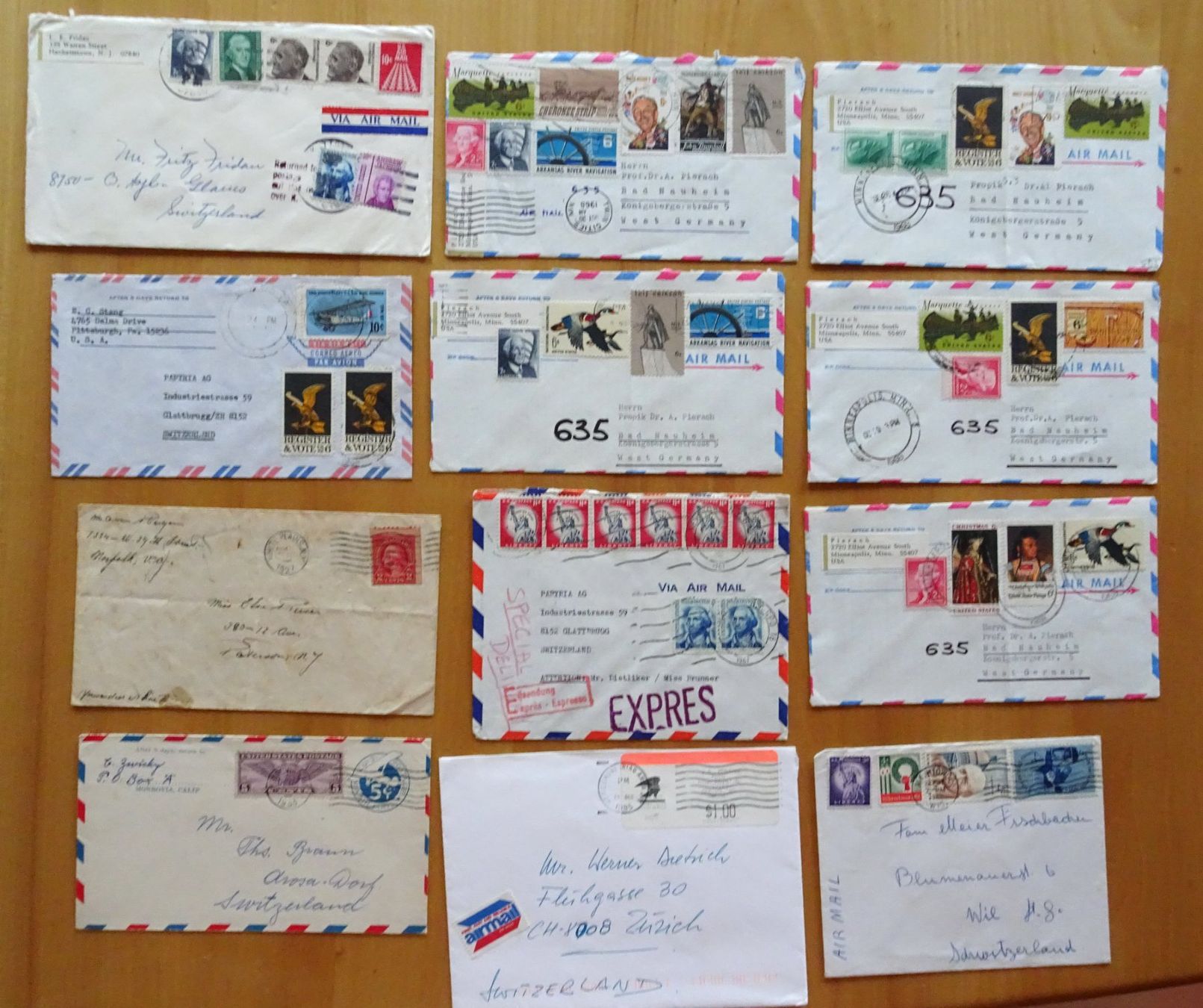 Couverts & Versandtaschen: Postkarten/ Bedarfsbriefe USA – Gebraucht aus Feldbrunnen von MarcusSO 3