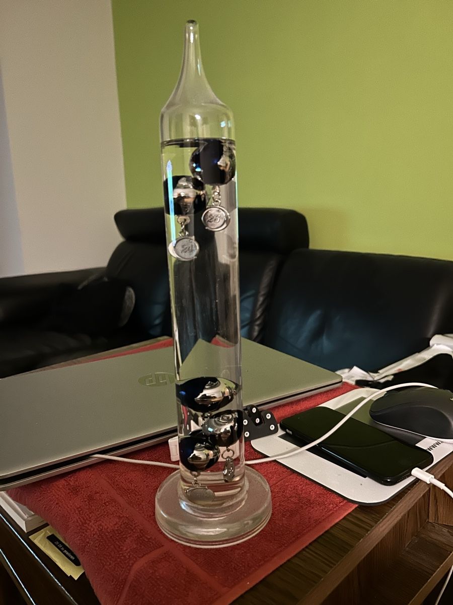 Altro per la casa: Galileo Thermometer, 35 cm – Nuovo (secondo la descrizione) da Winterthur venduto da chr_bh8g