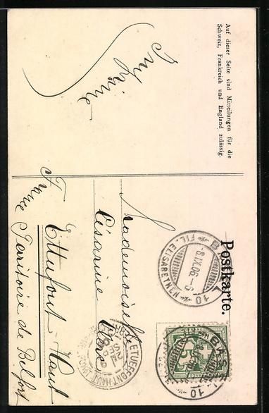 Cartes postales: AK Basel, Spalentor mit Strassenpartie – D'occasion à Berlin par bartko-reher 1