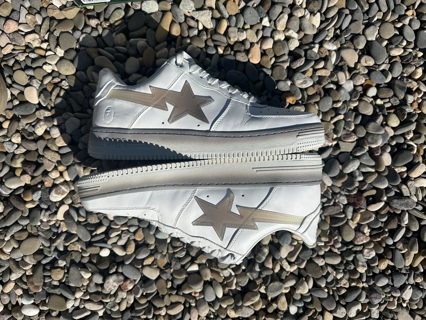 Bape Herrenschuhe: A Bathing Ape Bape Sta #5 White Gradient Stock – Neu (gemäss Beschreibung) aus Reinach BL von Tscherrer 4