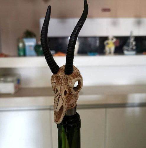 Apribottiglie & Tappi per chiusura: Weinverschluss - Skull / Weinstopper – Nuovo e nell'imballaggio originale da Buchs SG venduto da Skullep 1