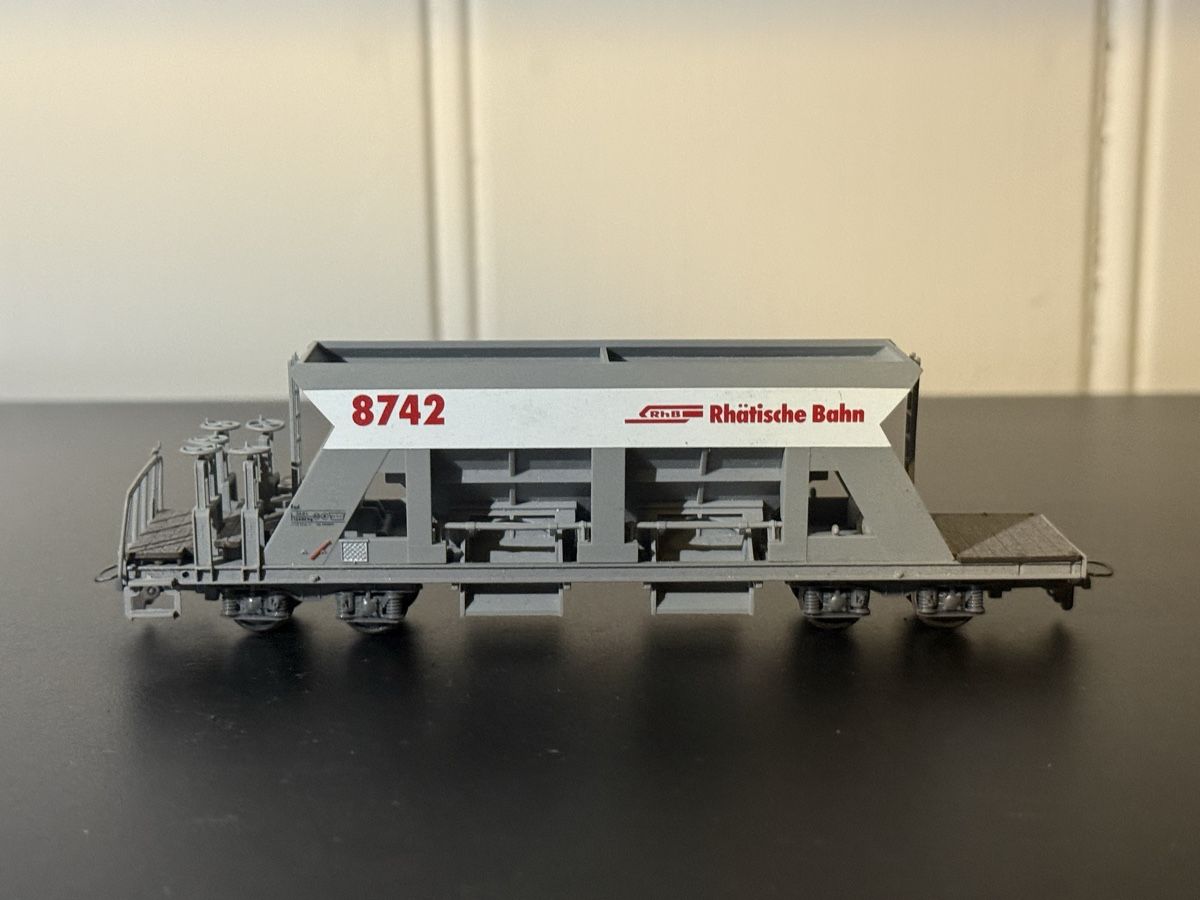 Bemo Modelleisenbahnen: Bemo RhB Schotterwagen – Gebraucht aus Thusis von Jasmin1991995